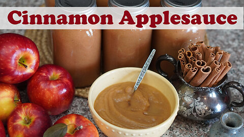Cinnamon Applesauce Canning Recipe