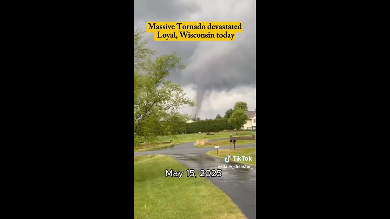 Massive tornado destroyed homes in Loyal Wisconsin