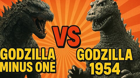 Godzilla 1954 vs Godzilla Minus One