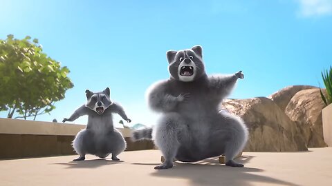Adventurous Raccoons: A Fun Animated Adventure