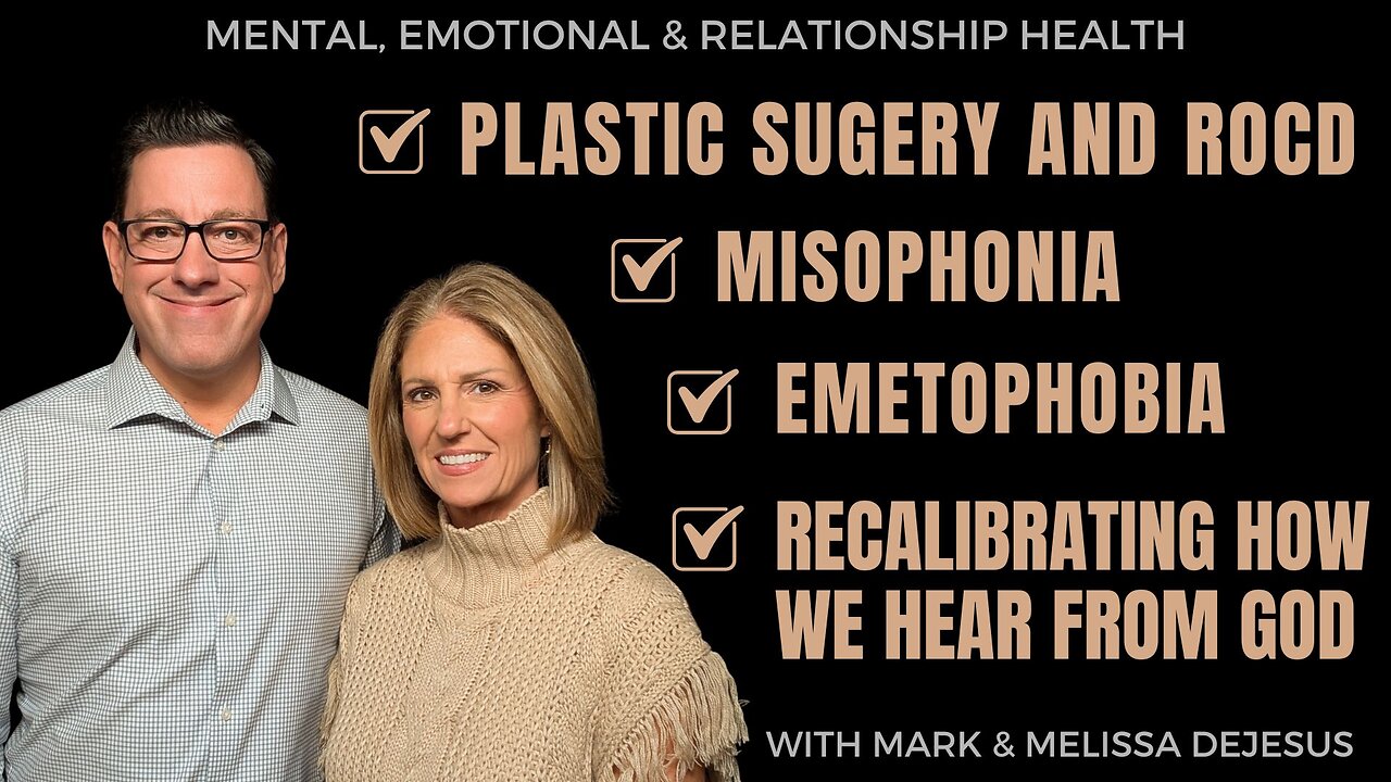🔴 Plastic Surgery and ROCD | Misophonia | Emetophobia | Recalibrating How We Hear from God