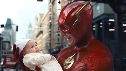 The Flash (2023) | Hilarious "Baby Rescue" Scene 😂🍼 | Flash Saves the Day!