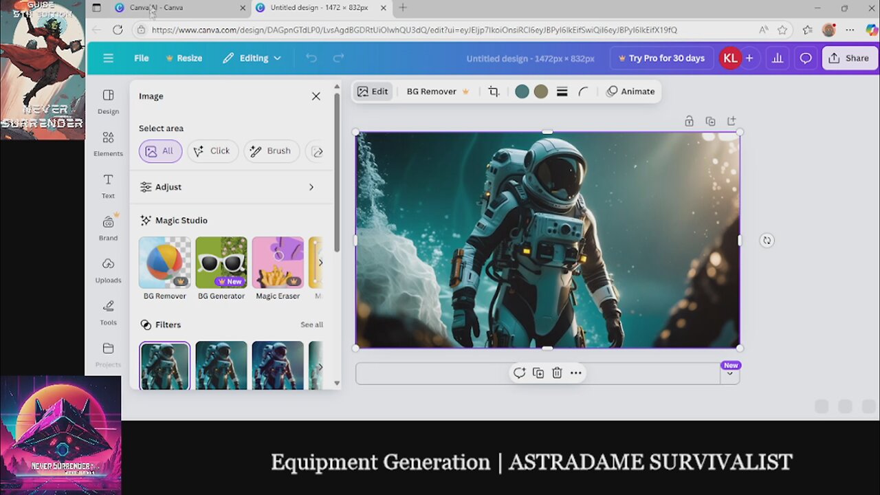 ASTRADAME SURVIVALIST | Equipment for Never Surrender