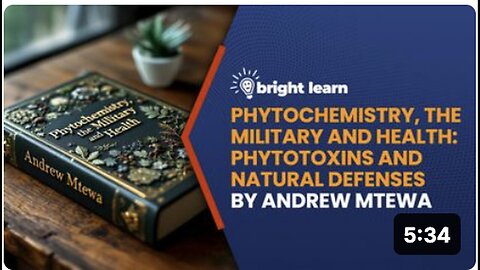 "Unlocking Nature's Secrets: Phytochemistry's Role in Military Health by Andrew Mtewa"