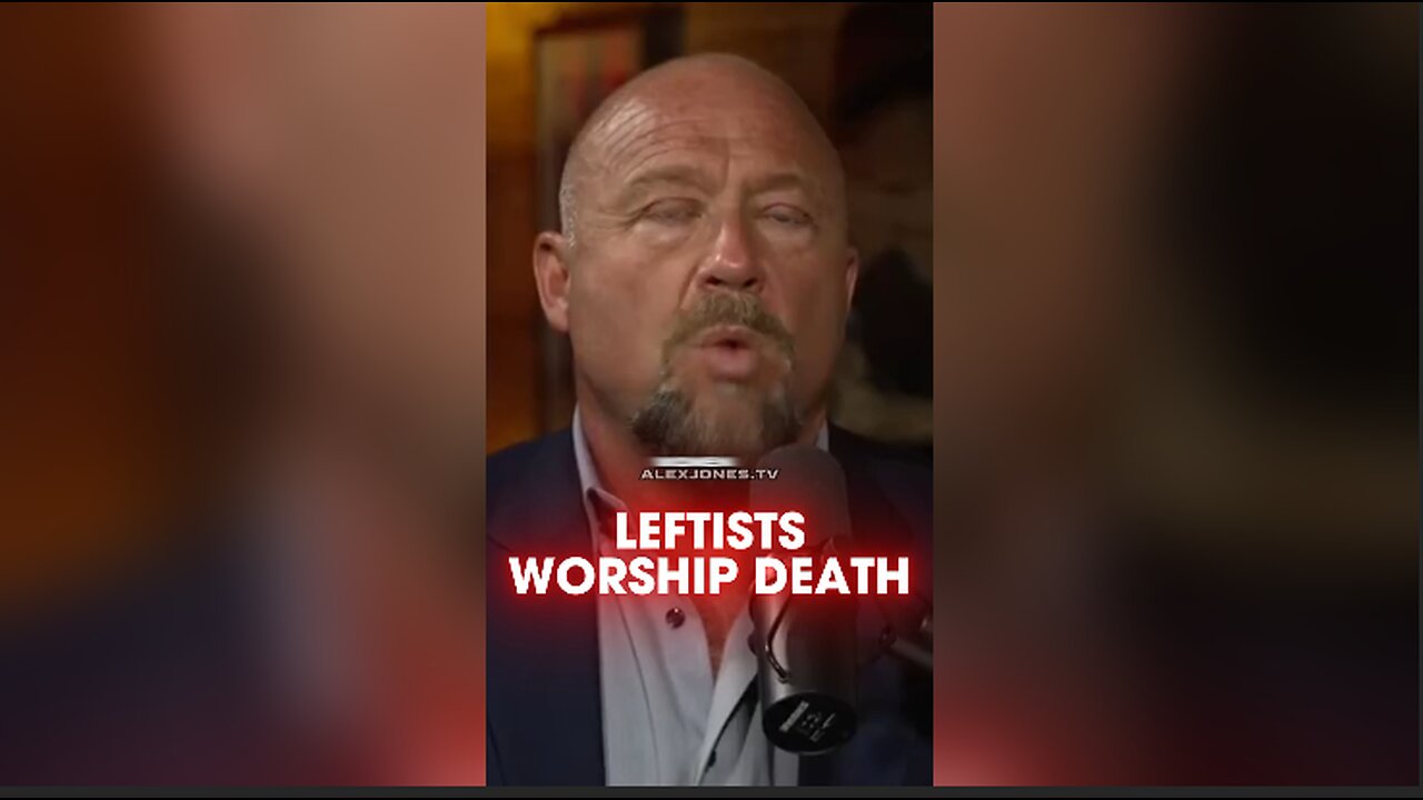 Tucker Carlson & Alex Jones: Leftists Worship Death - 4/9/25