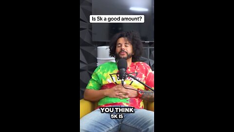 Would you be happy with 5k in your savings?