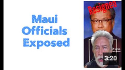 "Exposure of Maui Officials"