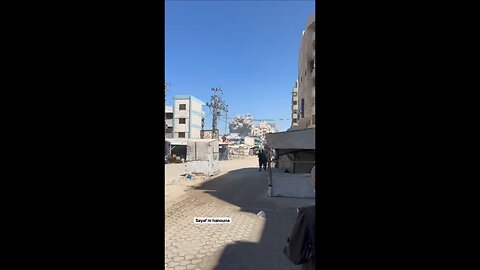 🚨 Israel strikes Gaza City's al-Nasr neighborhood