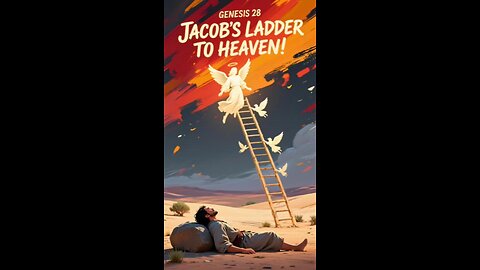 🌌 Genesis 28 EXPLAINED: Jacob’s Ladder to Heaven! #Genesis28 #JacobsLadder #BibleExplained
