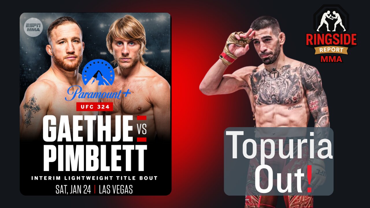 UFC 324 Interim Title Fight: Gaethje vs Pimblett Headlines Paramount Debut