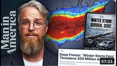 CATASTROPHIC ICE STORM: What You Must Do in the Next 48 Hours | Emergency Broadcast