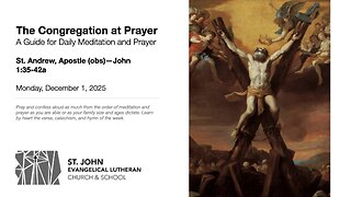 St. Andrew, Apostle (obs)—John 1:35-42a