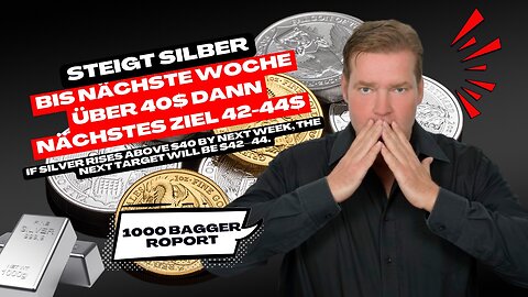 Steigt Silber bis nächste Woche über 40$ dann nächstes Ziel 42-44$
