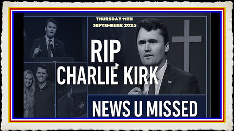 NEWS U MISSED WITH PAUL BROOKER WARREN THORNTON THURSDAY 11TH SEPTEMBER 2025