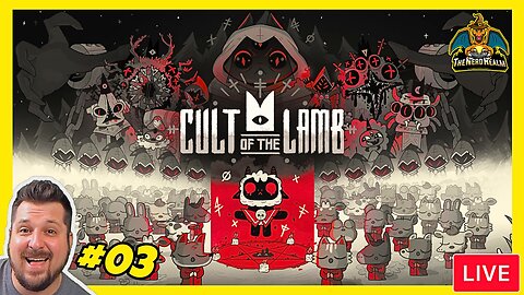 Cult of the Lamb #03 | Join my Cult! | 1st Time Playing | Nerd Realm Playthrough