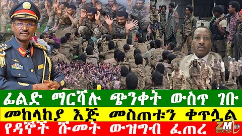 ፊልድ ማርሻሉ ጭንቀት ውስጥ ገቡ መከላከያ እጅ መስጠቱን ቀጥሏል፣ የዳኞች ሹመት ውዝግብ ፈጠረ፣ Zewdu Show በዘውዱ ሾው 080126
