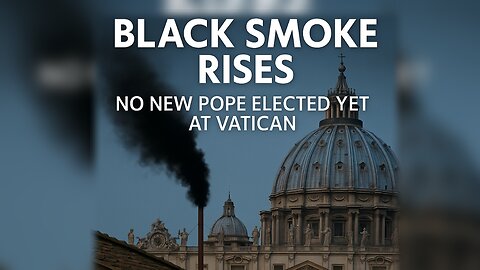 Black Smoke from Vatican: No New Pope Yet – Here's What It Means
