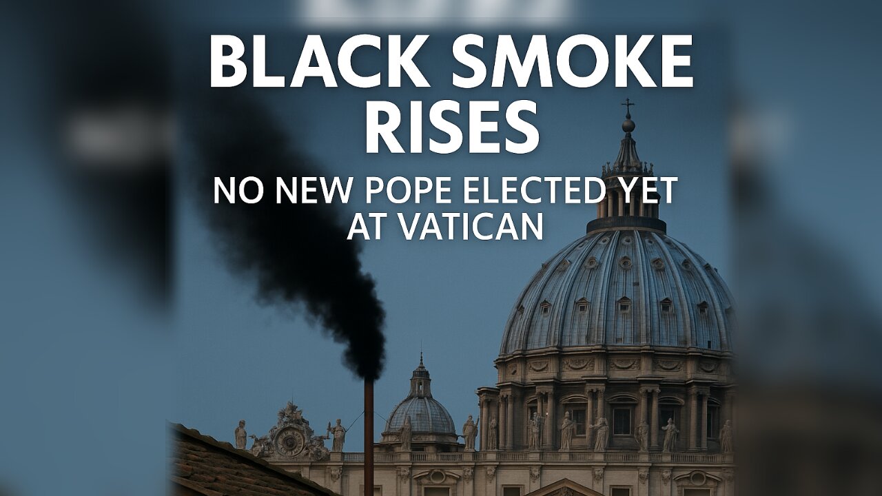Black Smoke from Vatican: No New Pope Yet – Here's What It Means