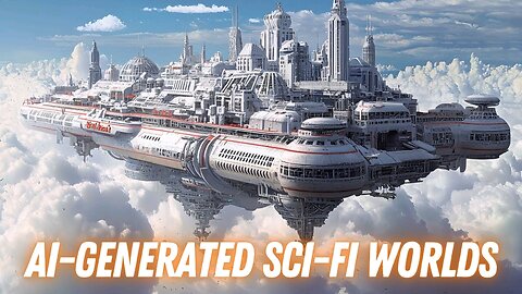 Futuristic Worlds: Syd Mead-Inspired AI-Generated Landscapes | MidJourney & Hailuo AI