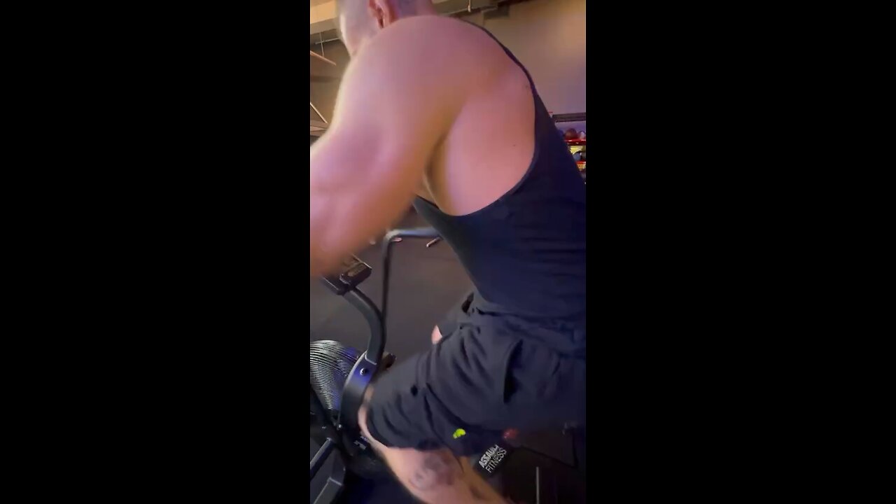 1 mile Assault bike sprint