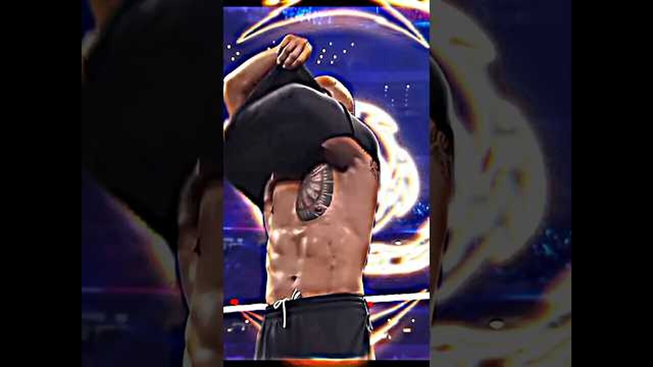 The Rock is attack Muck man Kai gereen is shocked 😲