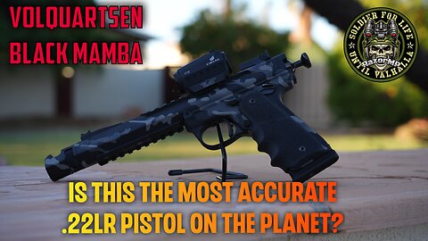 Volquartsen Camo Black Mamba 6" .22LR Competition Pistol