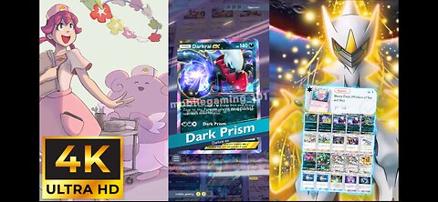 [4K Full Game] Pokémon TCG Pocket Blissey Event Battle #1 (Beginner) ArceusDark VS Blissey Deck