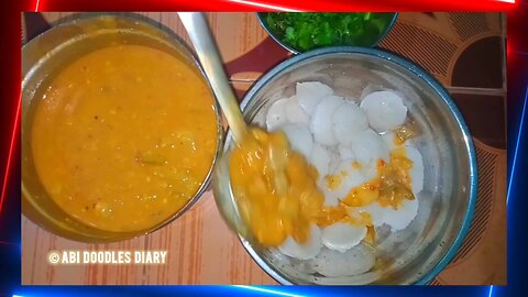 Mini idly sambar combo