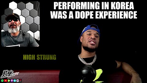 Performing in Korea was a dope experience. "I felt like Jay-Z"