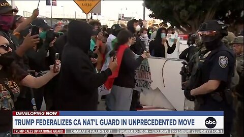 ABC Host: It's Extraordinary That Trump Wants To Stop Riots In L.A.