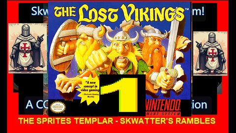 THE LOST VIKINGS V1 - SNES - Skwatter's Skrambles!