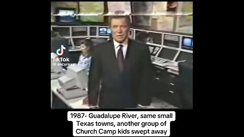 1987- Guadalupe River, same small Texas towns, another group of Church Camp kids swept away
