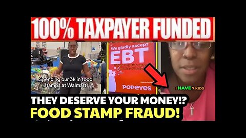 $3,000 in Food Stamps! Single Mom of 7 SPARKS INTERNET OUTRAGE As Scam Frauds Get CAUGHT & ARRESTED
