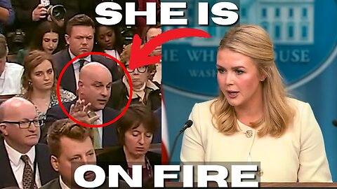 Reporter Tries To Sound Smart, Instantly Gets Lectured By Trump's Press Secretary.