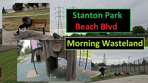Stanton Park and Beach Blvd, Cleared out by The City, Still Some Activity