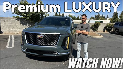 New Cadillac Escalade Model. 2025 Cadillac Escalade Premium Luxury