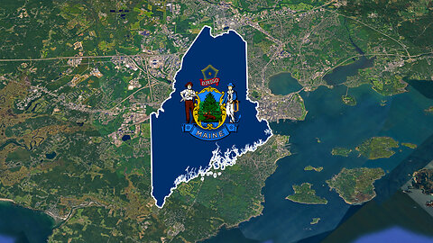 Maine US - Population