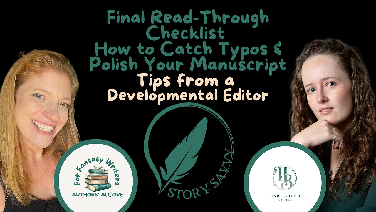 Episode 47: Final Read-Through Checklist (How to Catch Typos & Polish Your Manuscript)