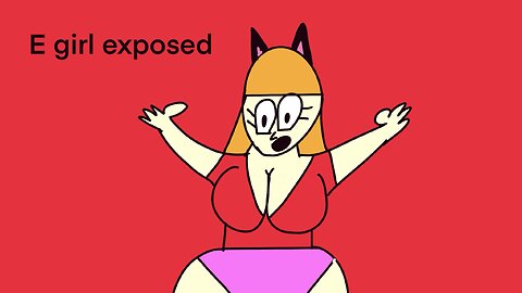 E girl exposed