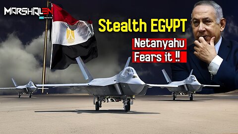 A new stealth fighter Netanyahu is trying to prevent from reaching the Egyptian army!!