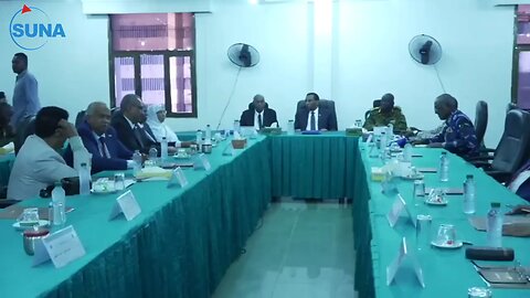 The Minister of Interior briefs the Cabinet on the security situation in Khartoum State.