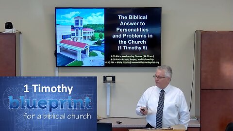 The Biblical Answer to Personalities and Problems in the Church (1 Timothy 5:1-10) - A Bible Study