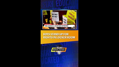 🚻Boys Stand Up For Rights In Locker Room