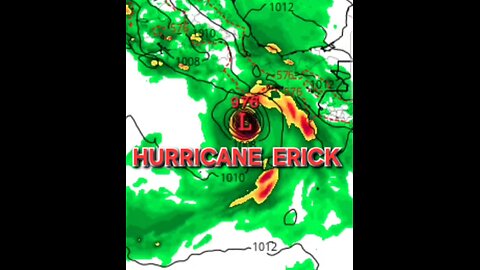 HURRICANE ERICK TO MAKE LANDFALL IN #MEXICO #HURRICANE #HURRICANEERICK