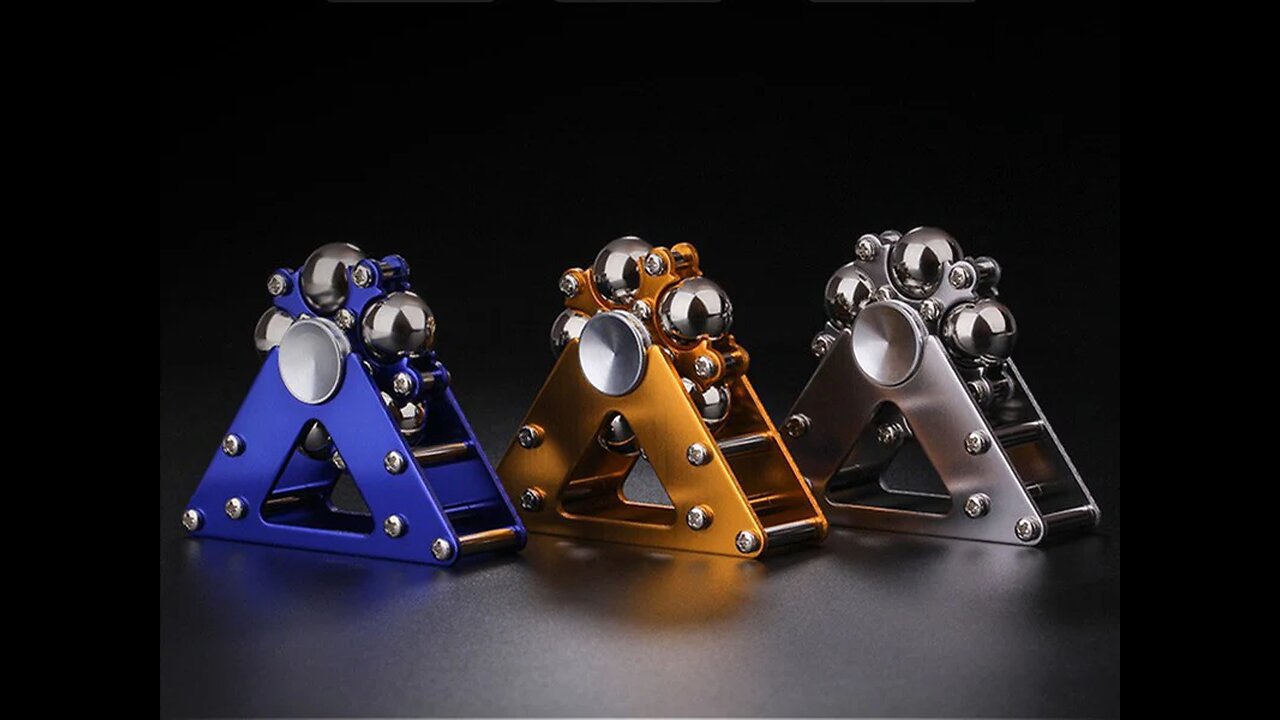 Anti-Anxiety Alloy Fidget Spinner, for Work and Play
