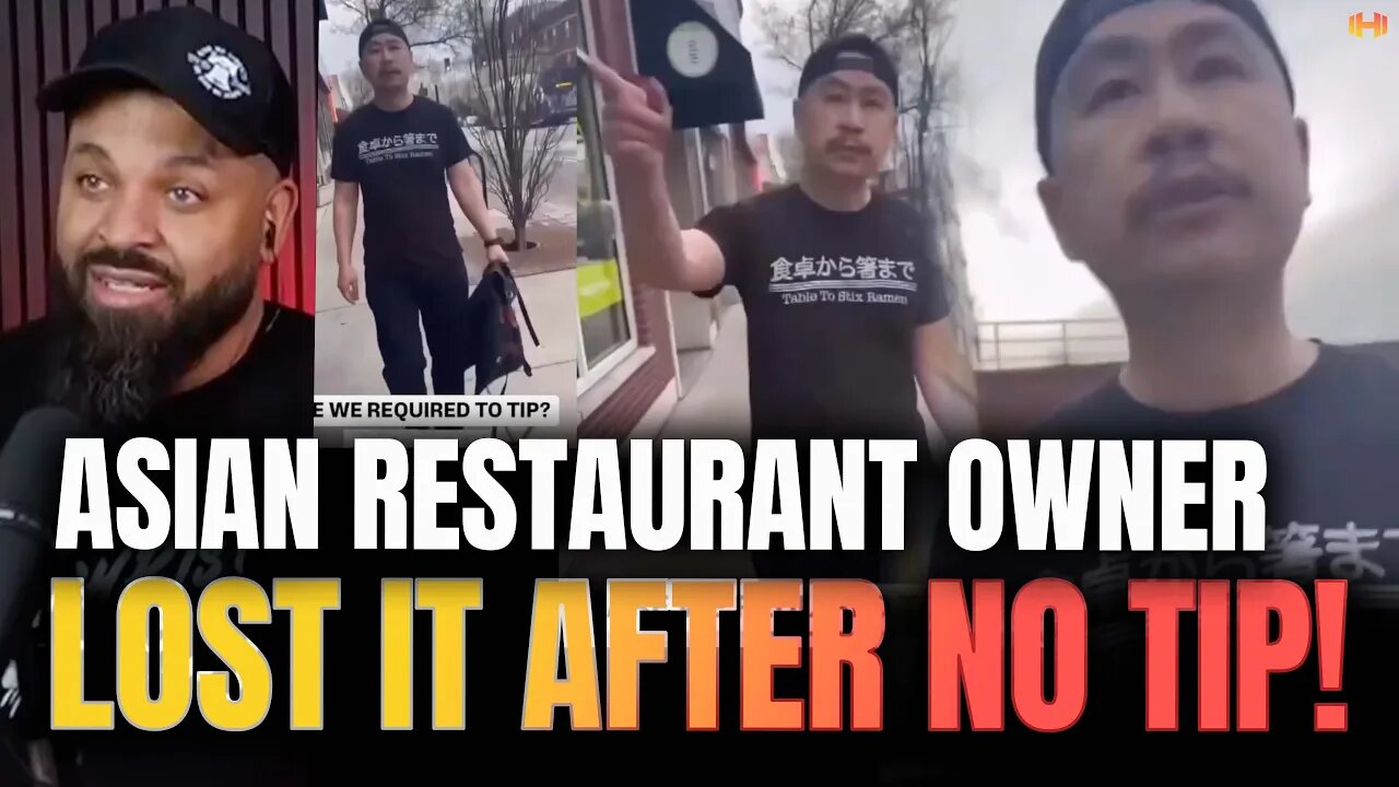 Restaurant Owner Goes After Black Customer For Not Tipping 🤣