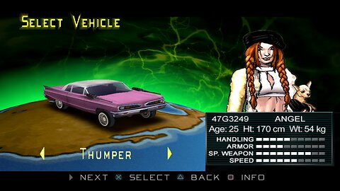 Twisted Metal - Head-On - Route A Thumper (Angel) Playthrough