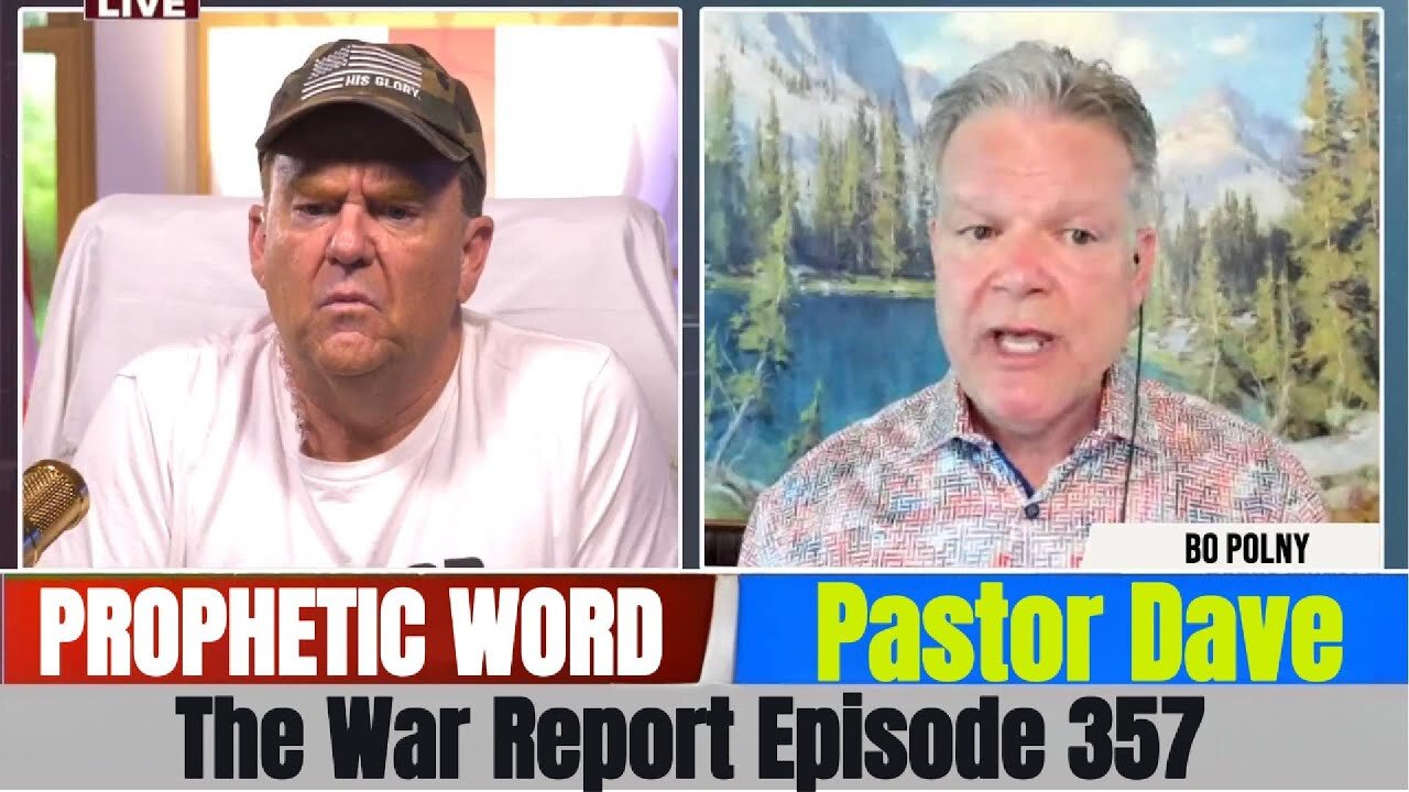 Pastor Dave PROPHETIC WORD Updates July 16, 2025 - The War Report Episode 357