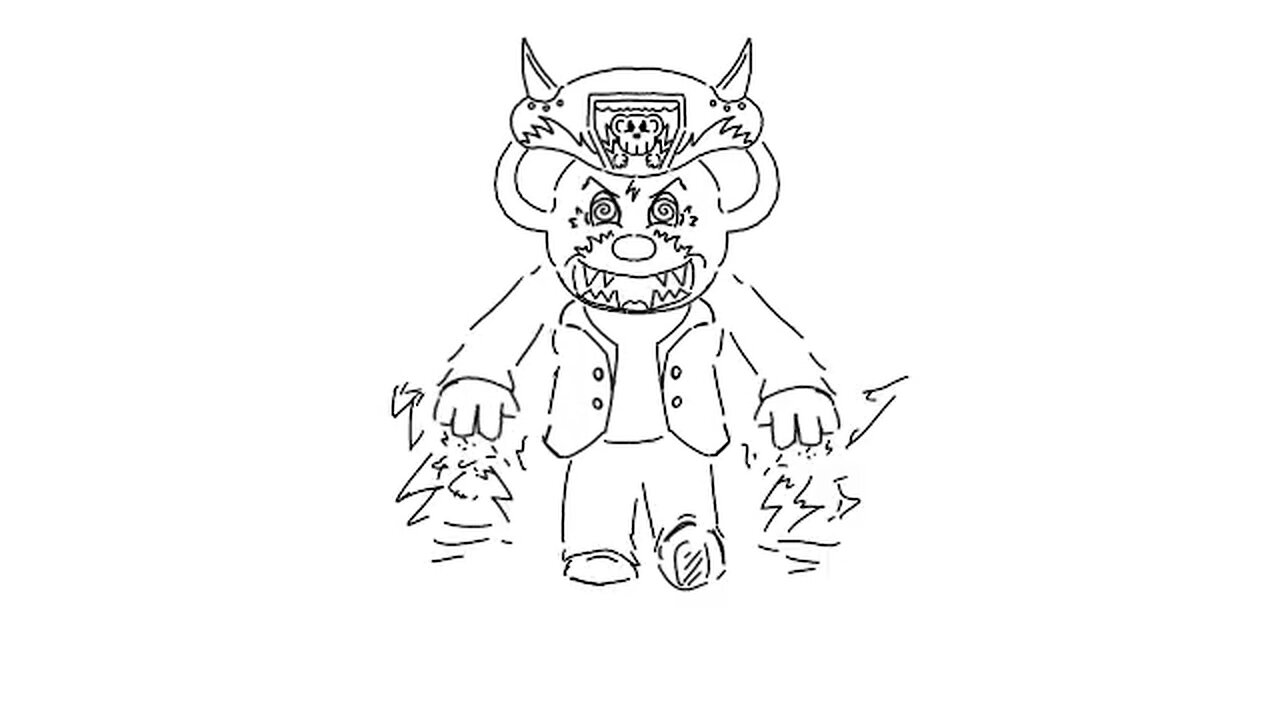 Insanity bear's twisted power