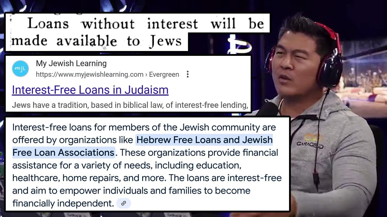 Jews can get Bank Loans at 0% Interest? Sounds like a Conspiracy, but it's 100% TRUE! 🏦💸💸💸✡️